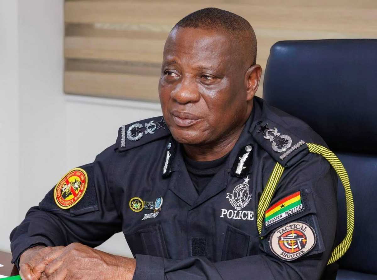 IGP promotes five police officers for arresting Kwafokrom GOIL Filling Station robbery suspects